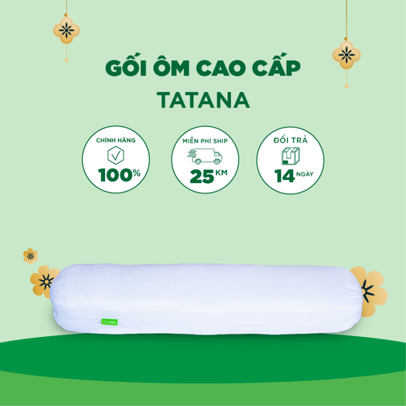 Gối ôm tatana cao cấp 35x100cm