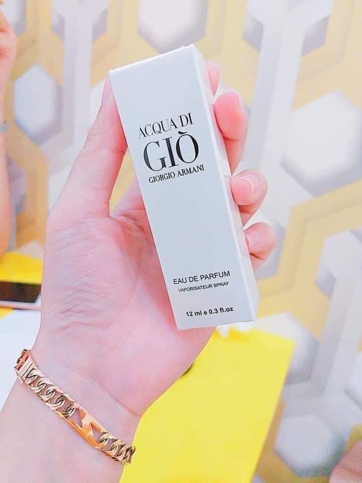 Nước hoa mini Pháp Hparfum ACQUADI GIÒ Nam dạng lăn 12ml