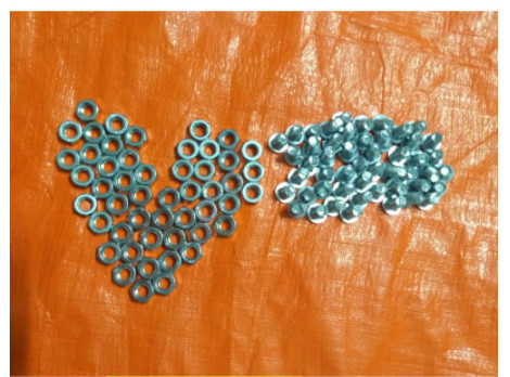 Combo 50 ốc bulong 12mm mạ kẽm