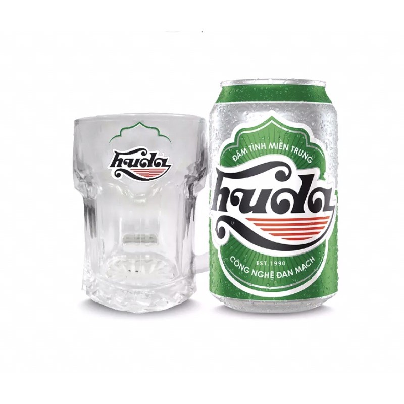 Bia Huda xanh lon 330ml