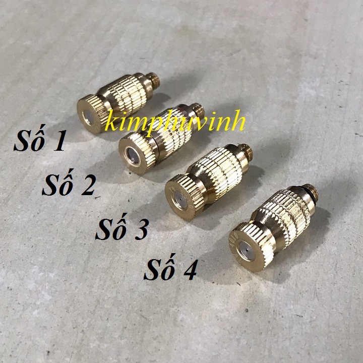 BÉC PHUN SƯƠNG SỐ 1, SỐ 2, SỐ 3, SỐ 4 - BÉC TƯỚI LAN
