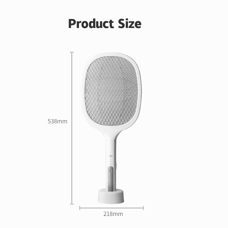 Taidu USB rechargeable mosquito racket lithium battery powered multi-function mosquito repellent with luminous
