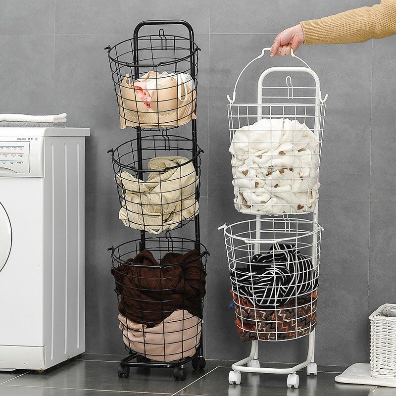 Kệ (Giỏ) Đựng Đồ, Chia Quần Áo Phòng Giặt Cao Cấp