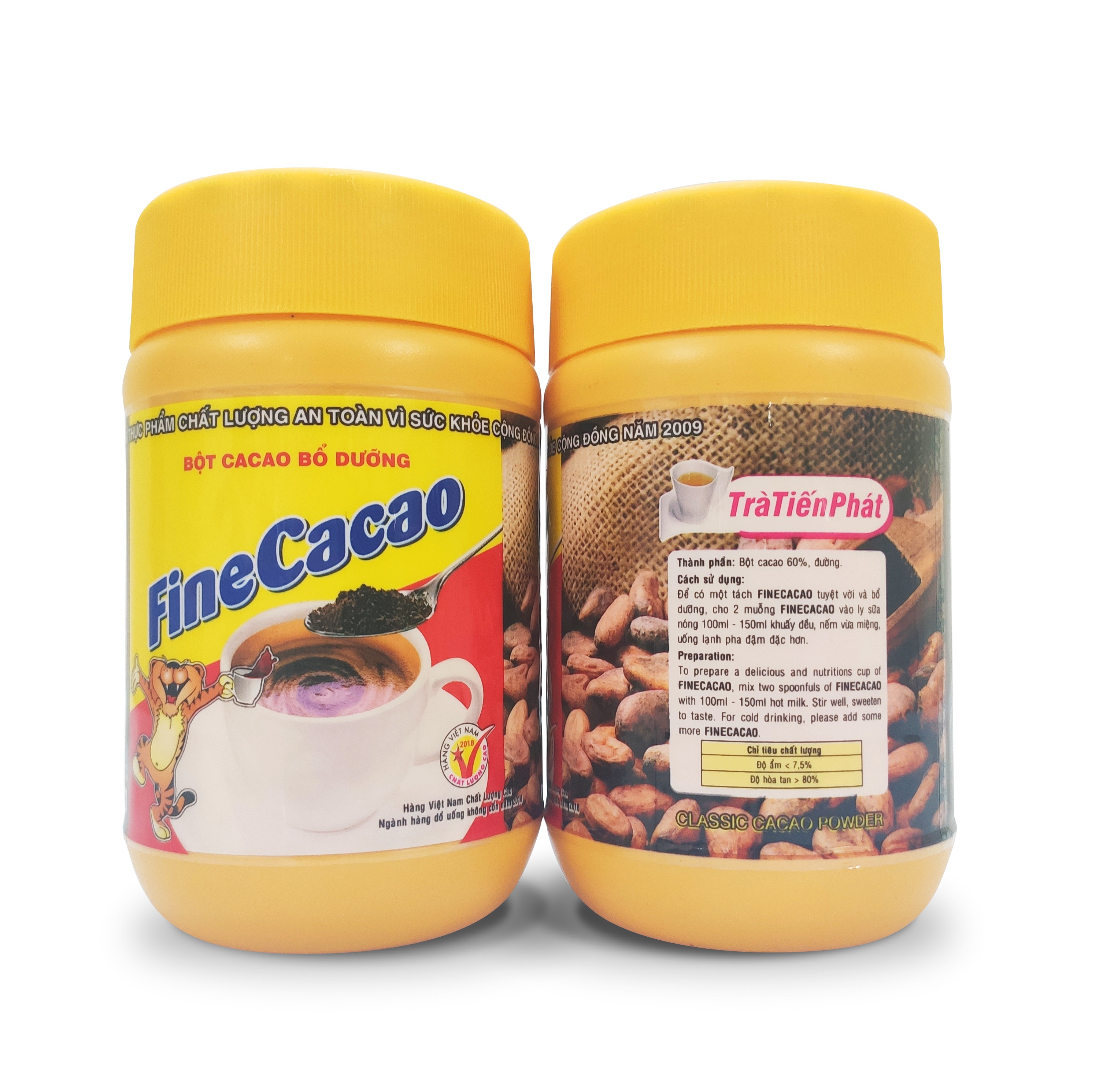 Bột Fine Cacao Nguyên Chất 100% Bổ Dưỡng (150g) Vị Thơm Ngon