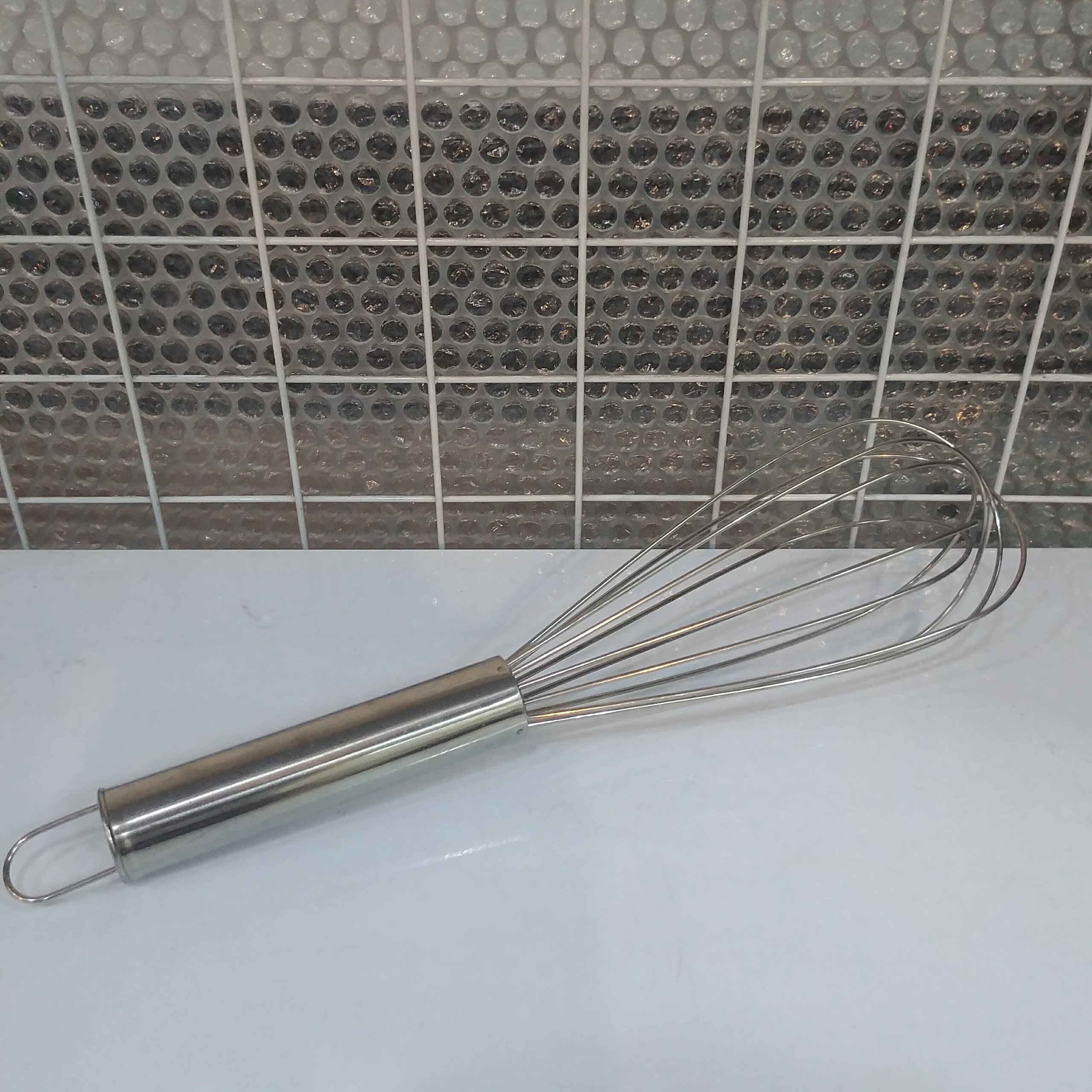 [HCM]Cây đánh trứng Inox dài 28cm