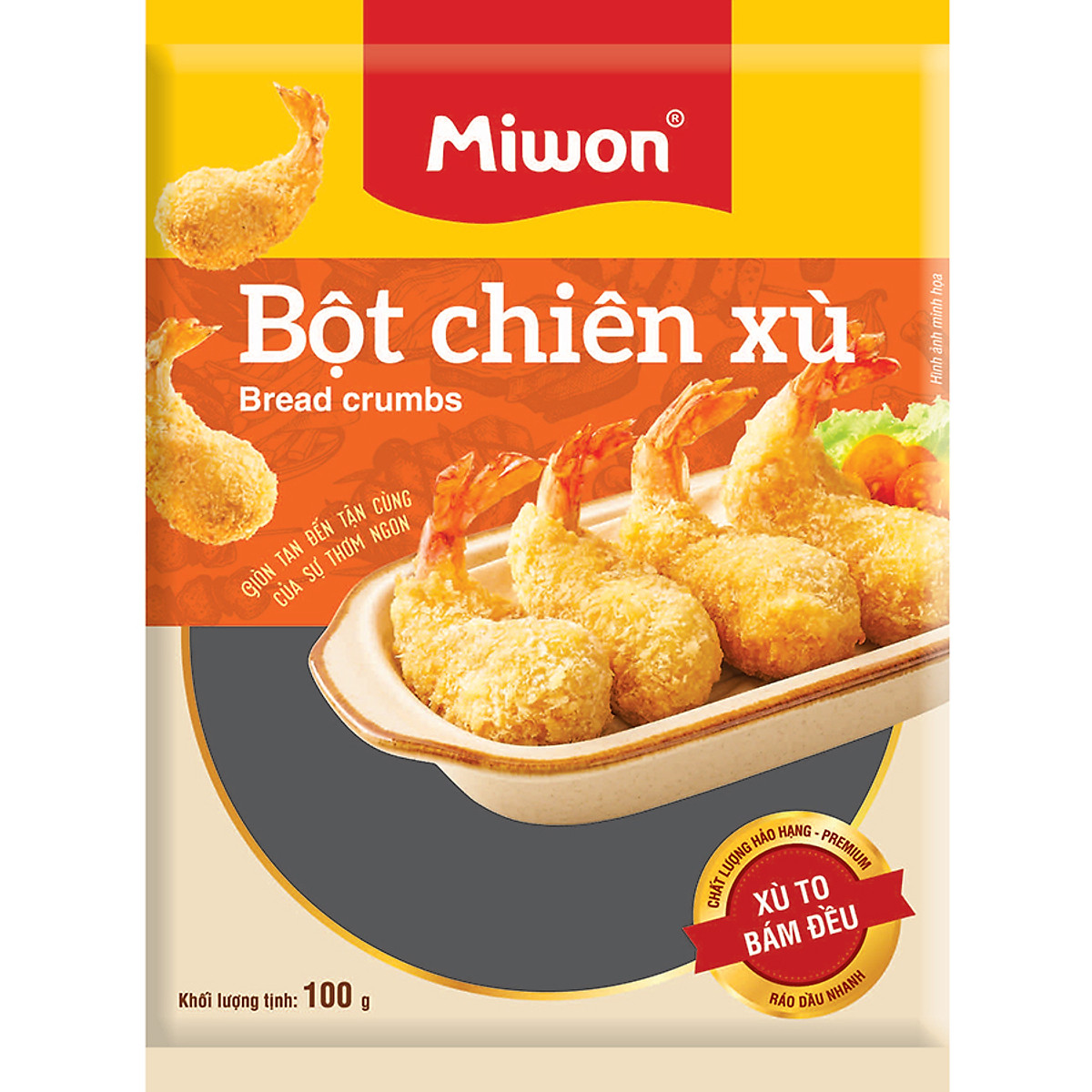 Bột chiên xù Miwon 100g