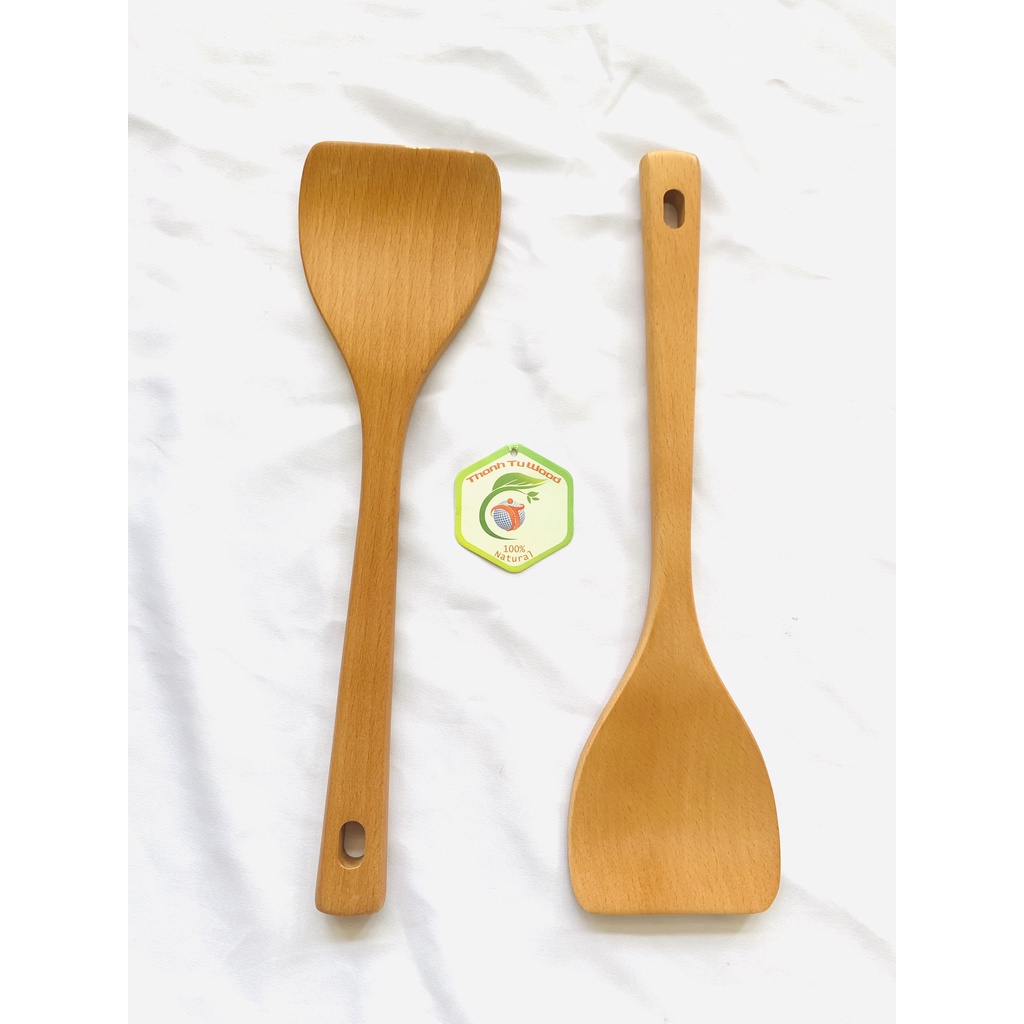 Sạn Xào Bầu Gỗ Beech Thanh Tú 33Cm