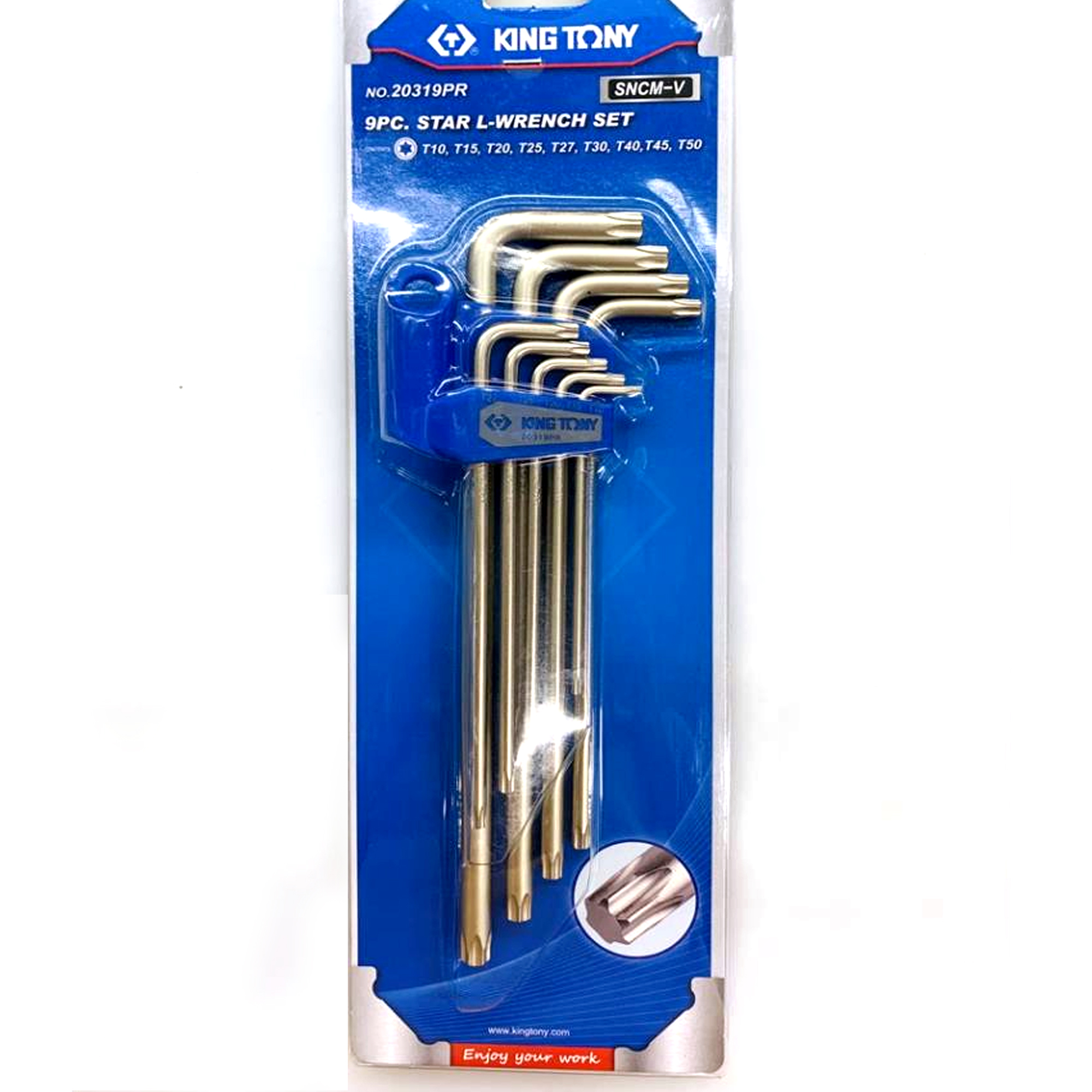 Bộ hoa thị 9PCS dài Kingtony 20319PR
