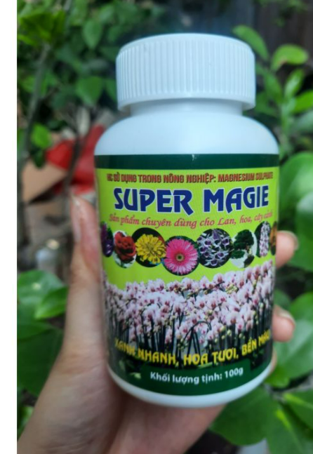 Phân bón lá super magie chai 100gr