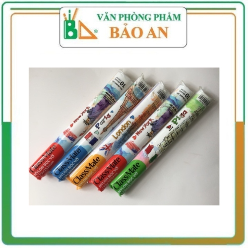 Nylon bọc vở classmate kt: 179x252mm