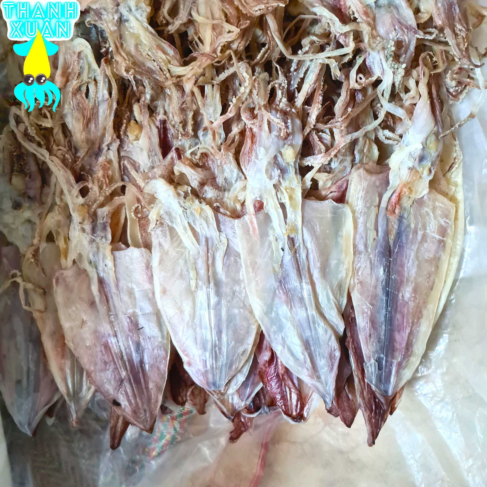 200gr Khô mực Vân Đồn size 50-55con/kg