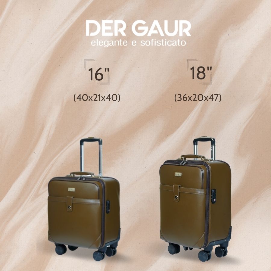Vali Da cao cấp DERGAUR DGJ - 2337