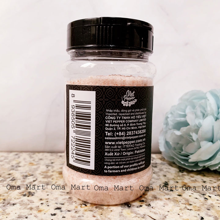 Pink Salt Himalayan form smooth vipep 200g