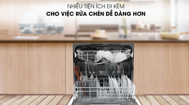 [HÀNG CHÍNH HÃNG  ]Máy rửa bát Electrolux ESF6010BW 1400w 8 BỘ