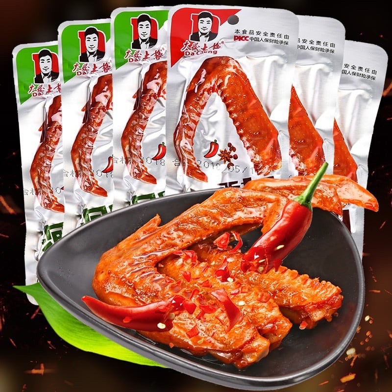 Bịch 30 Cánh Vịt Cay Dechang - Ăn Vặt 492