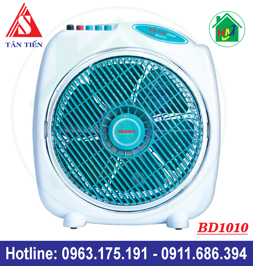 Quạt Bàn Đảo (Tản) Senko BD1010