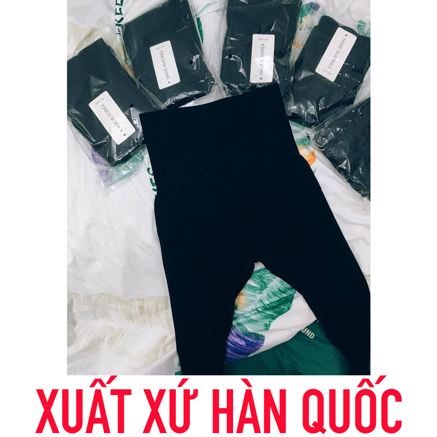 [CHẤT ĐẸP- GIÁ XƯỞNG] Quần Legging KOREA Cạp Cao 13cm - Nâng mông Gen bụng