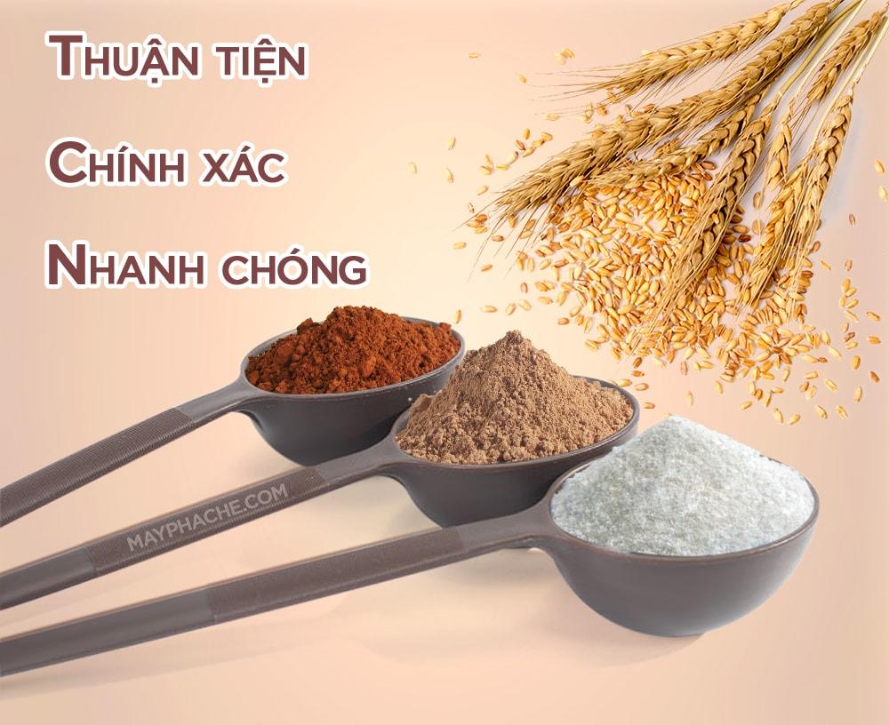 Thìa nhựa đong cà phê muỗng múc thạch - spoon