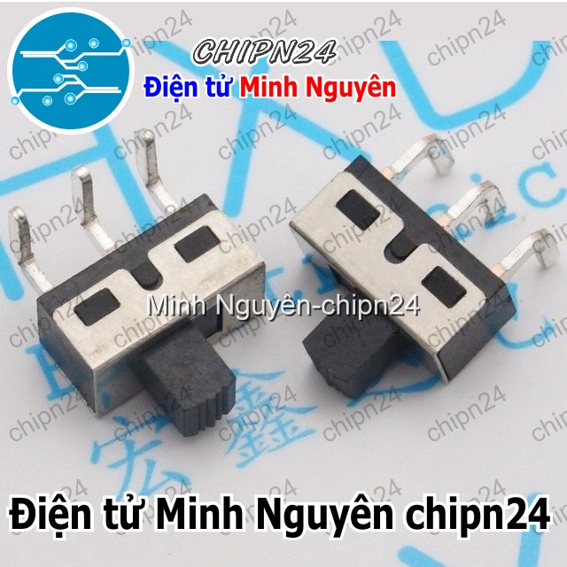 [5 cái] (K88) Công Tắc Gạt SS12D06 4.7MM (3 chân 2 vị trí Thẳng) - HH003331