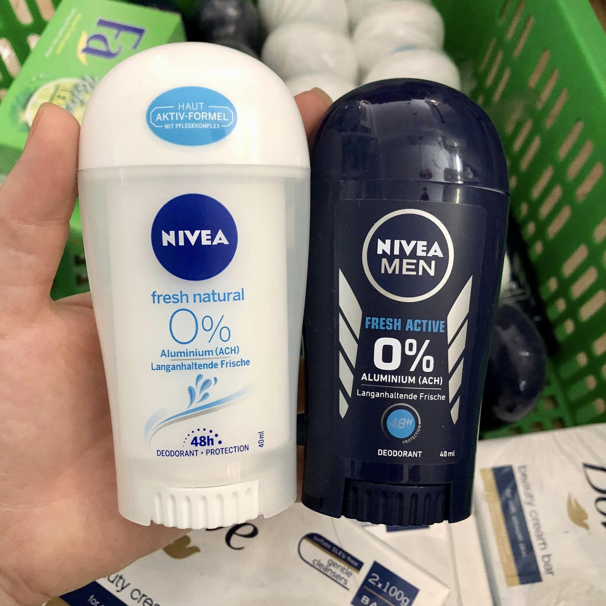 Sáp Khử Mùi Nivea Men 40ml Đức