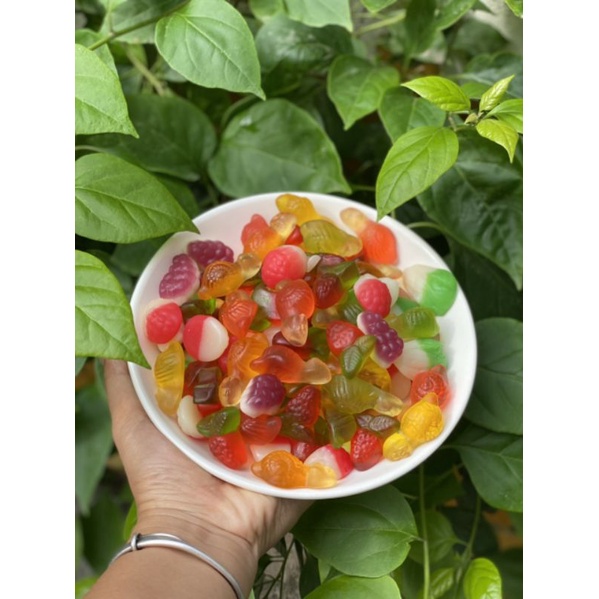 500g Kẹo chip chip dẻo vị hình trái cây