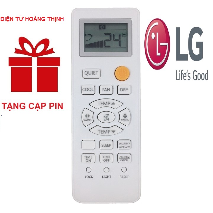 [HCM]Điều khiển điều hòa Remote Máy Lạnh LG - Mẫu như hình