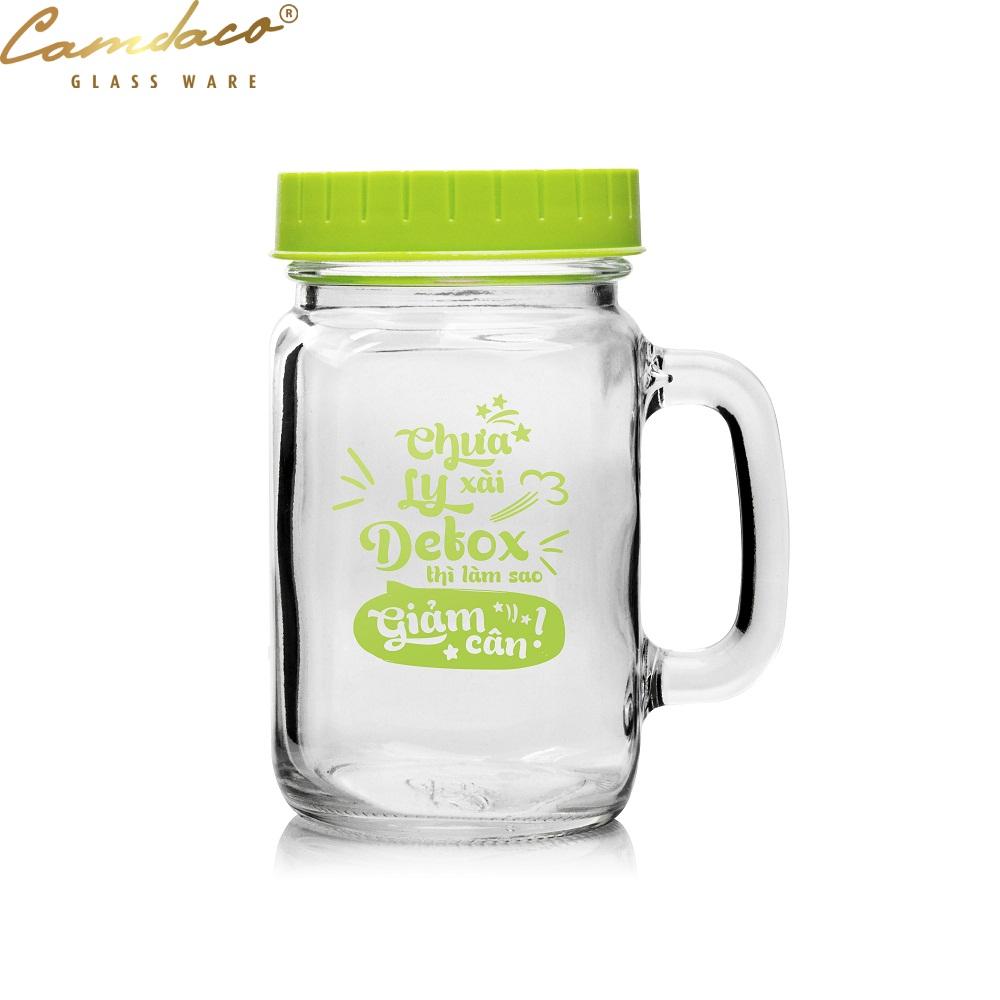 Ly Quai Thủy Tinh Detox Cẩm Đạt 450ML
