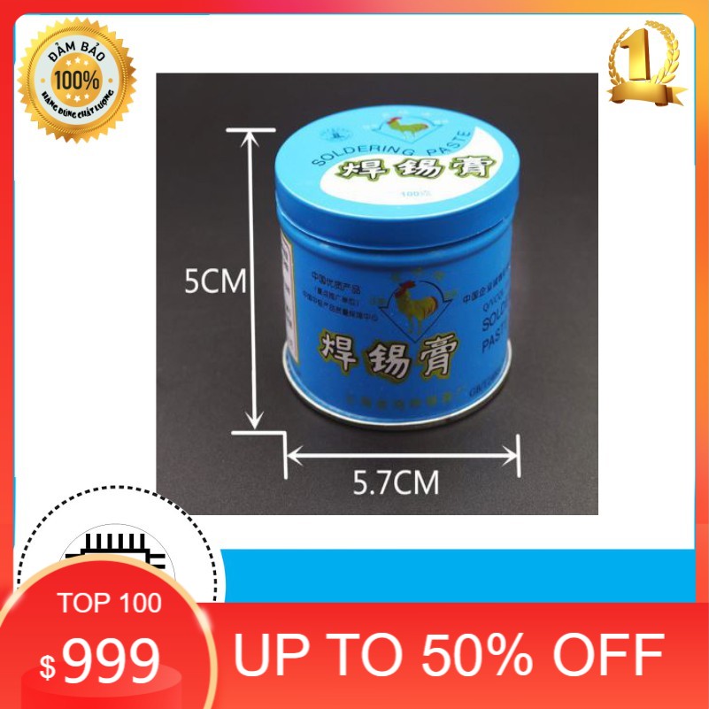 [HCM]Mỡ hàn thiếc 100g hiệu con gà vàng