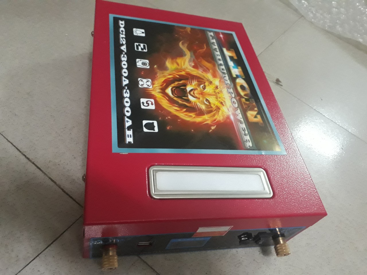 [Trả góp 0%] Pin lithium 12V - 300Ah - Pin lithium 12V - 300Ah