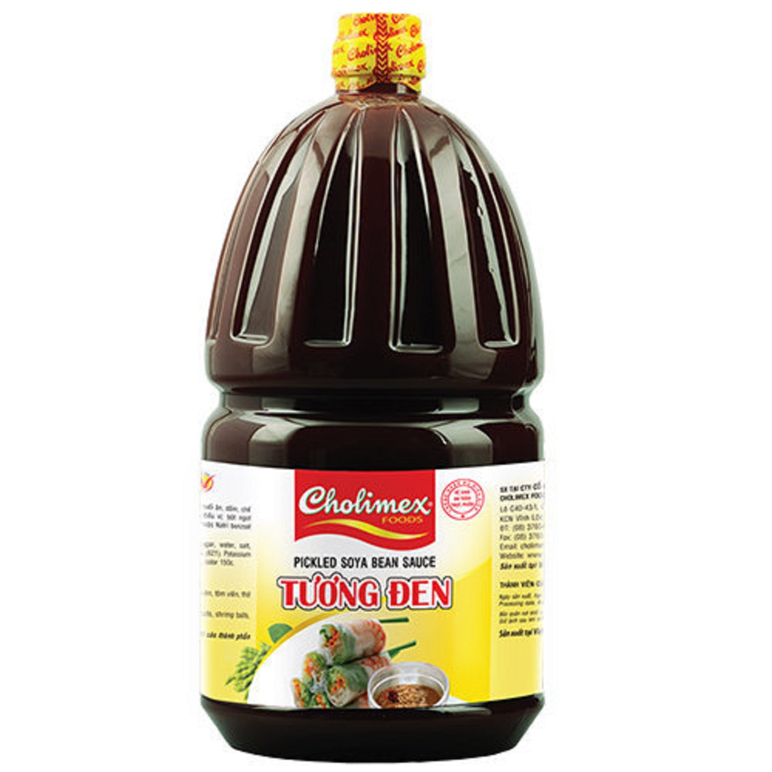 Bình 2.1kg/1kg/500g Tương Đen Cholimex chấm đồ chiên, phở....tiện lợi