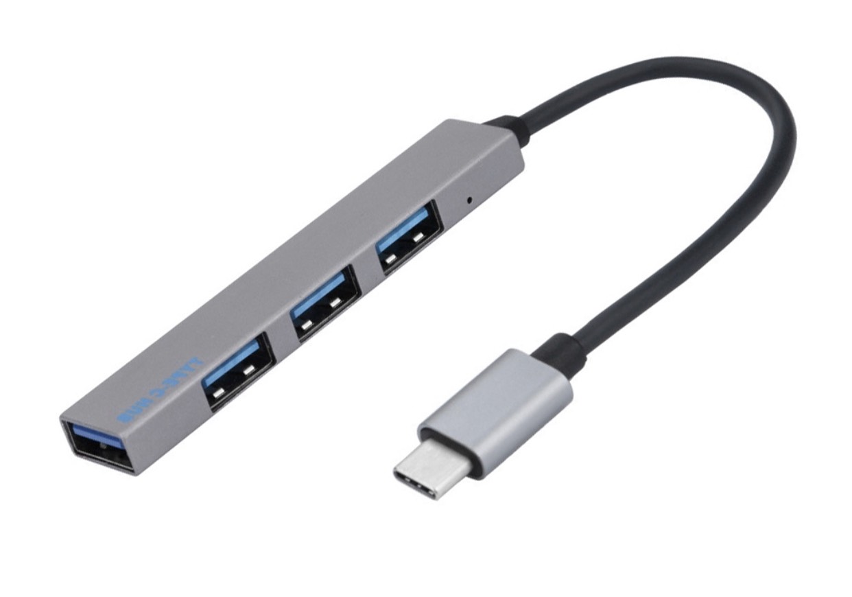 [HCM]Bộ Chia 4 Cổng Usb 3.0 TYPE C Cho Mac-Book Laptop Máy Tính Bảng