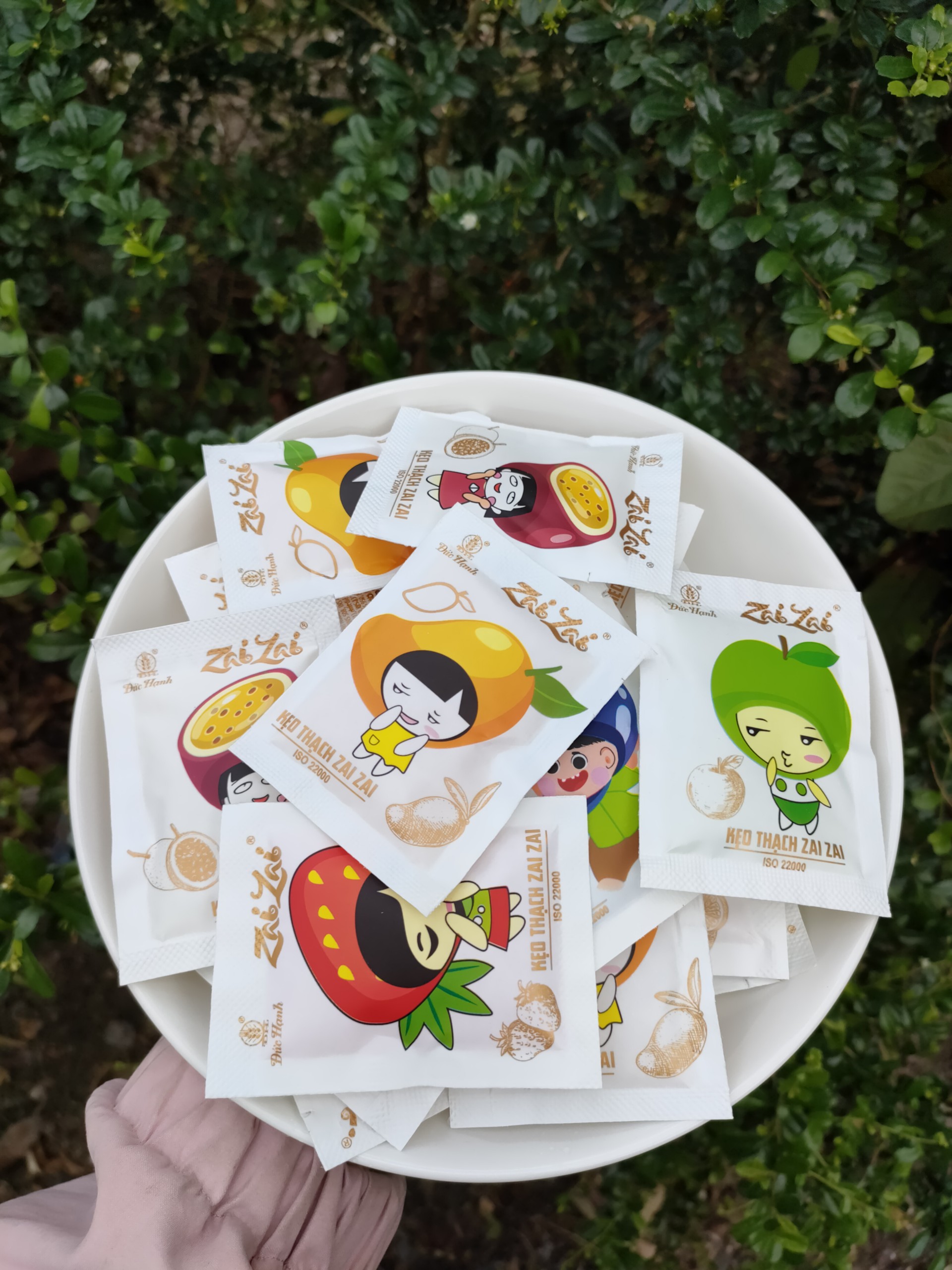 1Kg Kẹo Thạch Zai Zai Đức Hạnh Mix nhiều vị - đồ ăn vặt