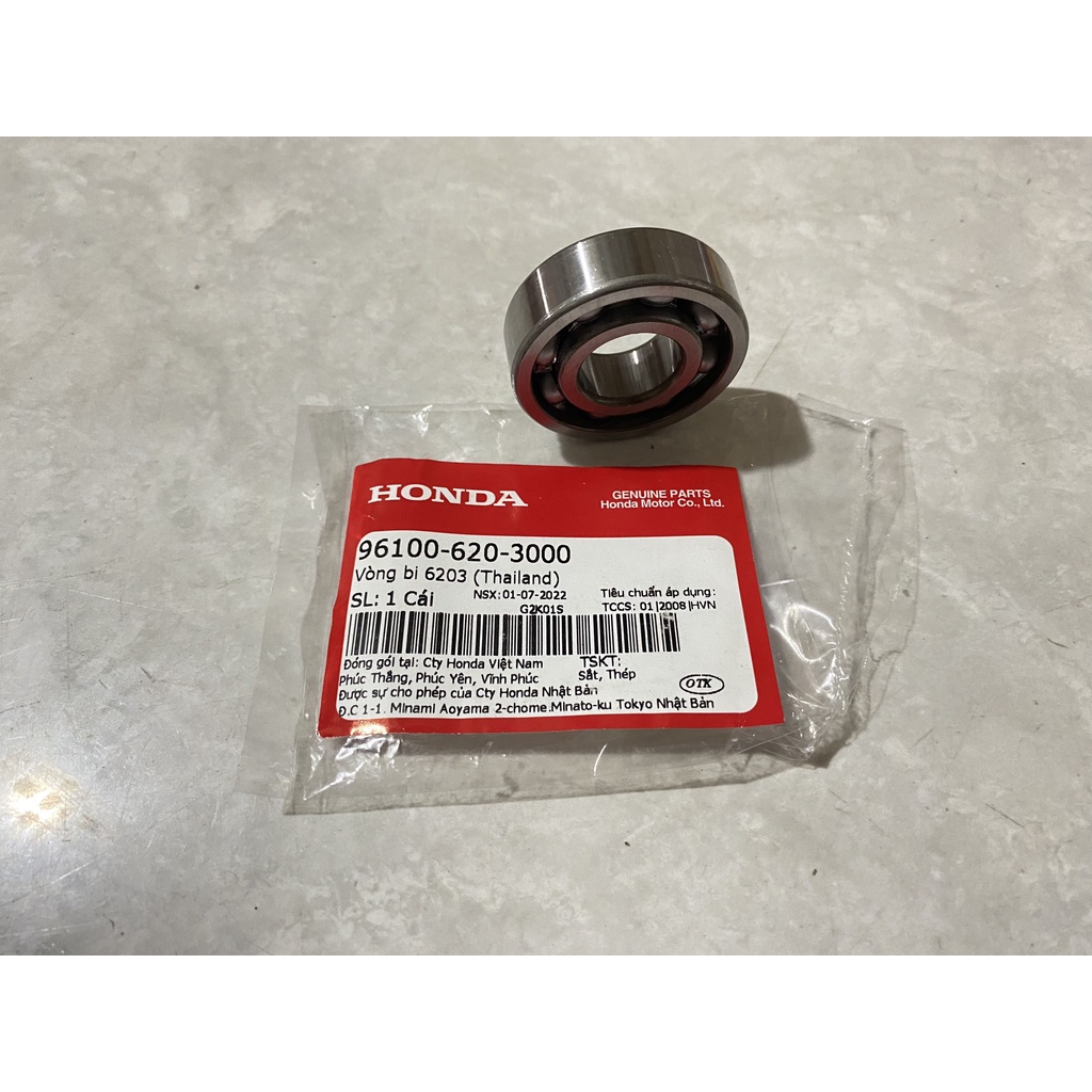 Vòng bi 6203 không nắp  Honda (961006203000)