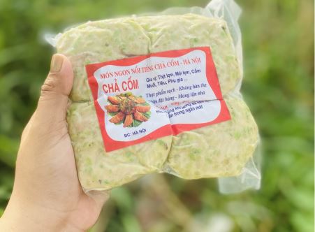[GIAO NHANH 2H HCM] Giá Sỉ 1Kg Chả cốm Hà Nội loại 1 ( Ngon dẻo )