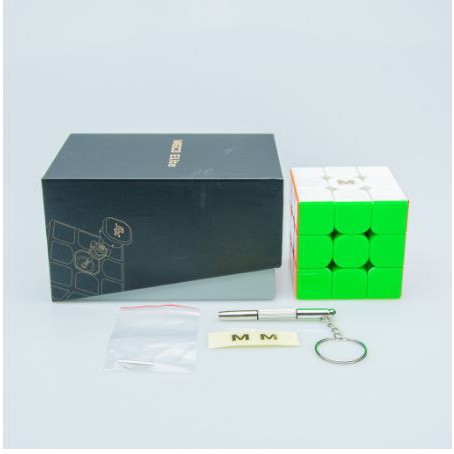 Rubik 3x3x3 YongJun MGC Elite Stickerless/ Đen (Hãng Mod M)
