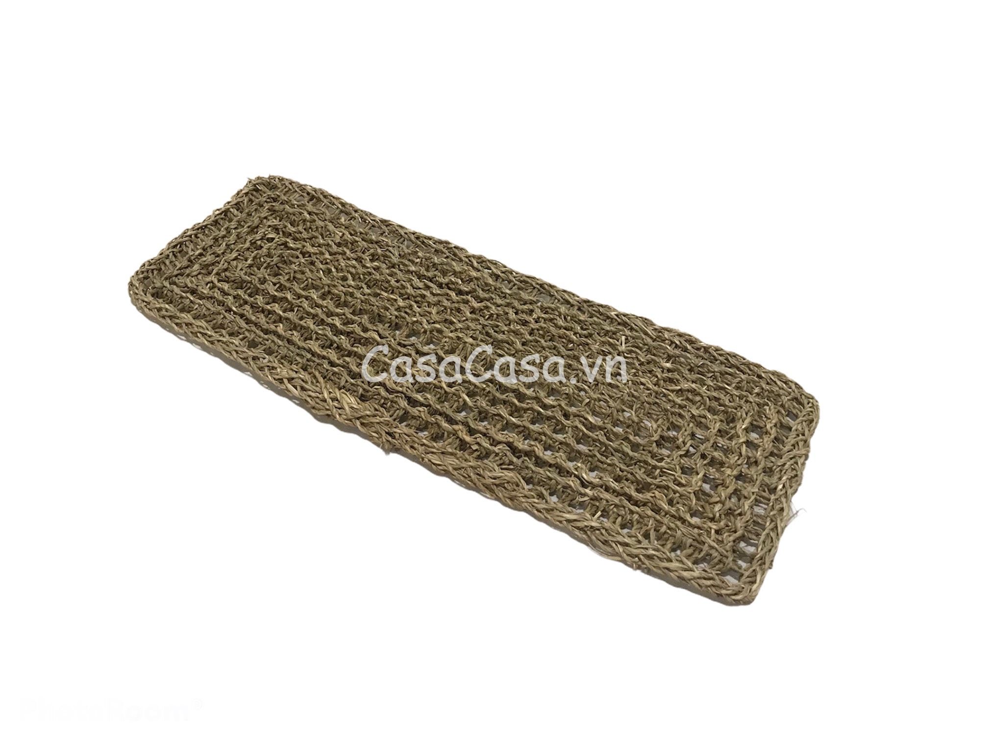 Thảm chùi chân chữ nhật đan cói-BH2706A/1NA