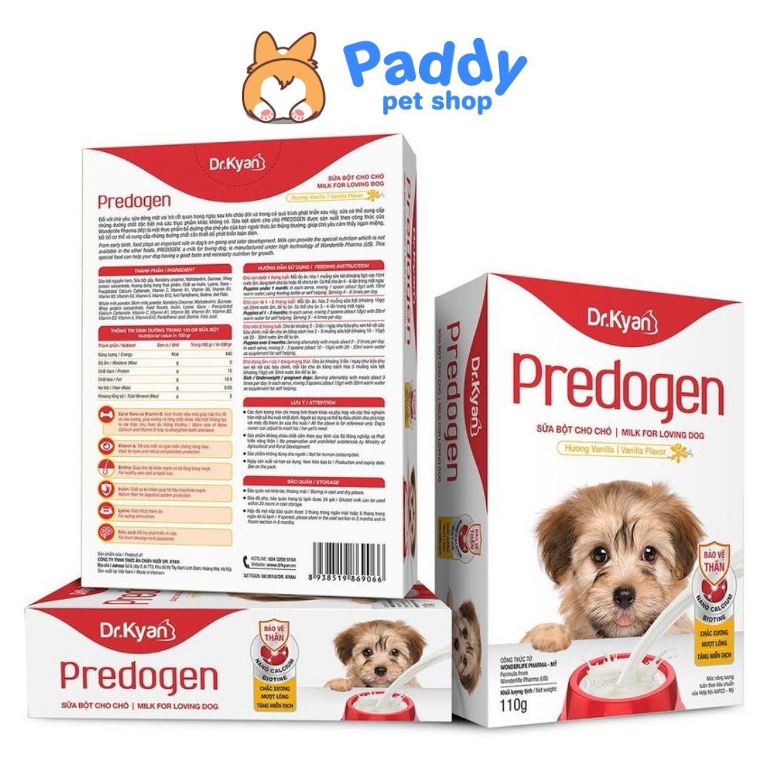 Sữa Bột Cho Chó Cao Cấp Predogen Dr.Kyan