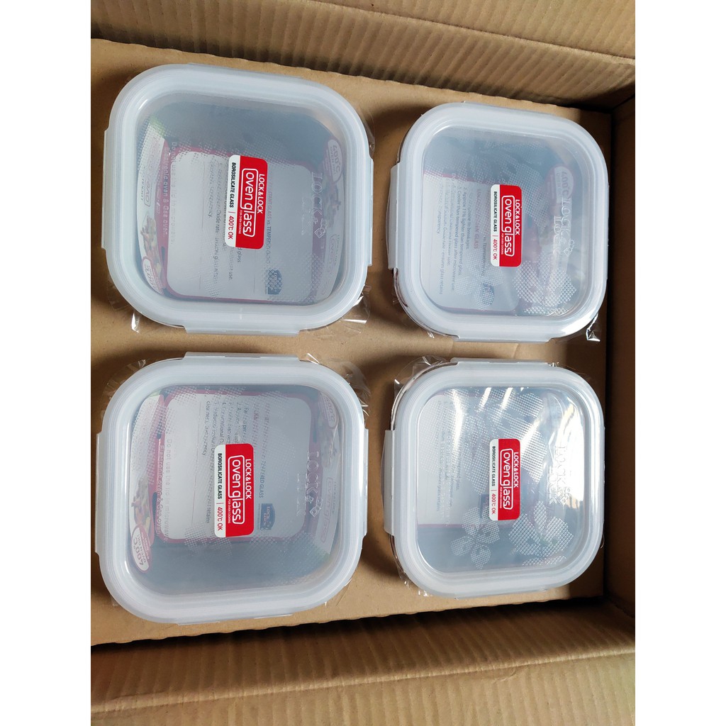 [HCM]Hộp Thuỷ Tinh lock & lock 840ml
