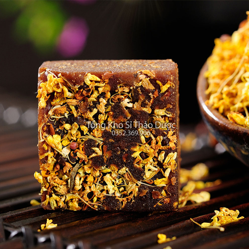 Trà đường phèn quế hoa 100g (thanh nhiệt cơ thể, hỗ trợ an thần ngủ ngon)