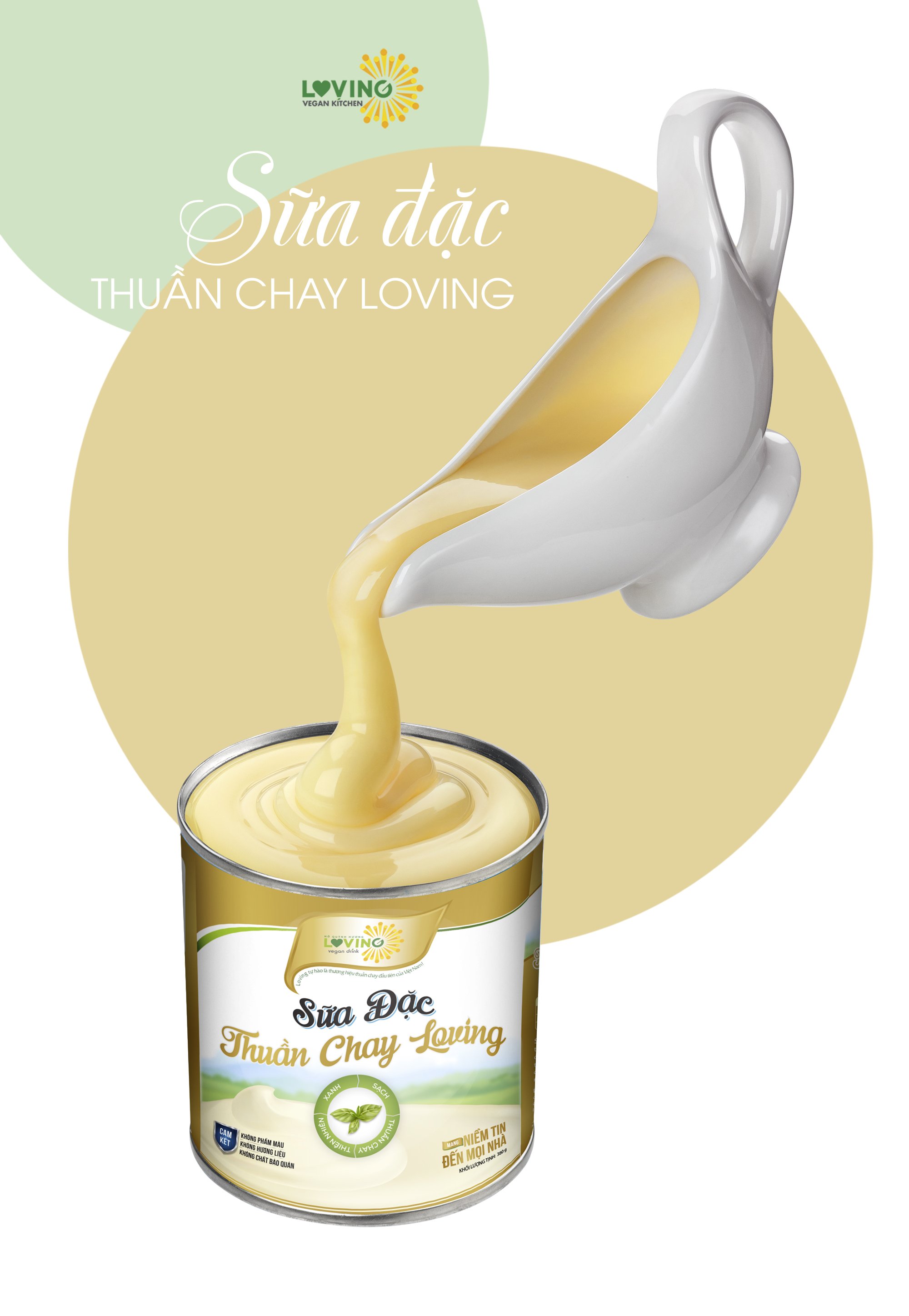 Sữa đặc thuần chay Loving
