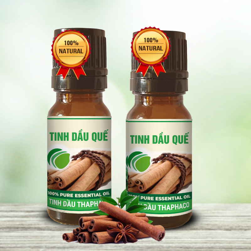 Tinh Dầu Quế Nguyên Chất 10ml Thaphaco