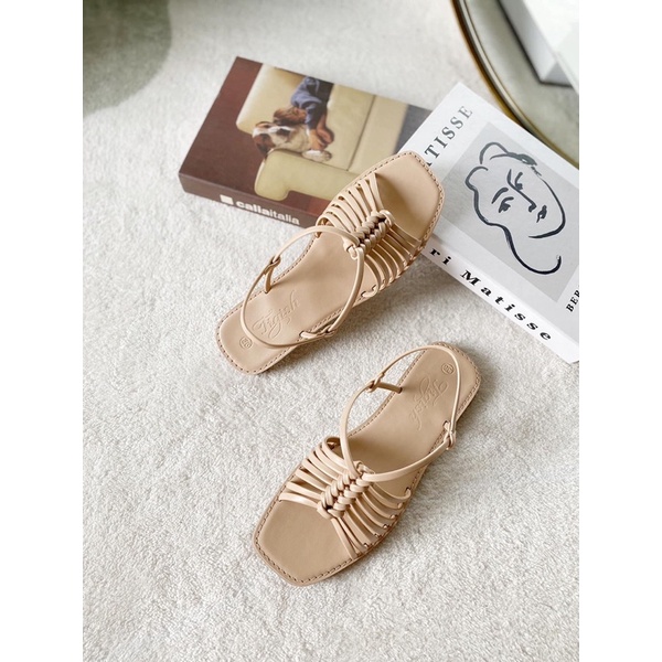 GIÀY SANDAL NỮ ĐẾ THẤP C-ĐUỐI CÓ SIZE LỚN 35-42