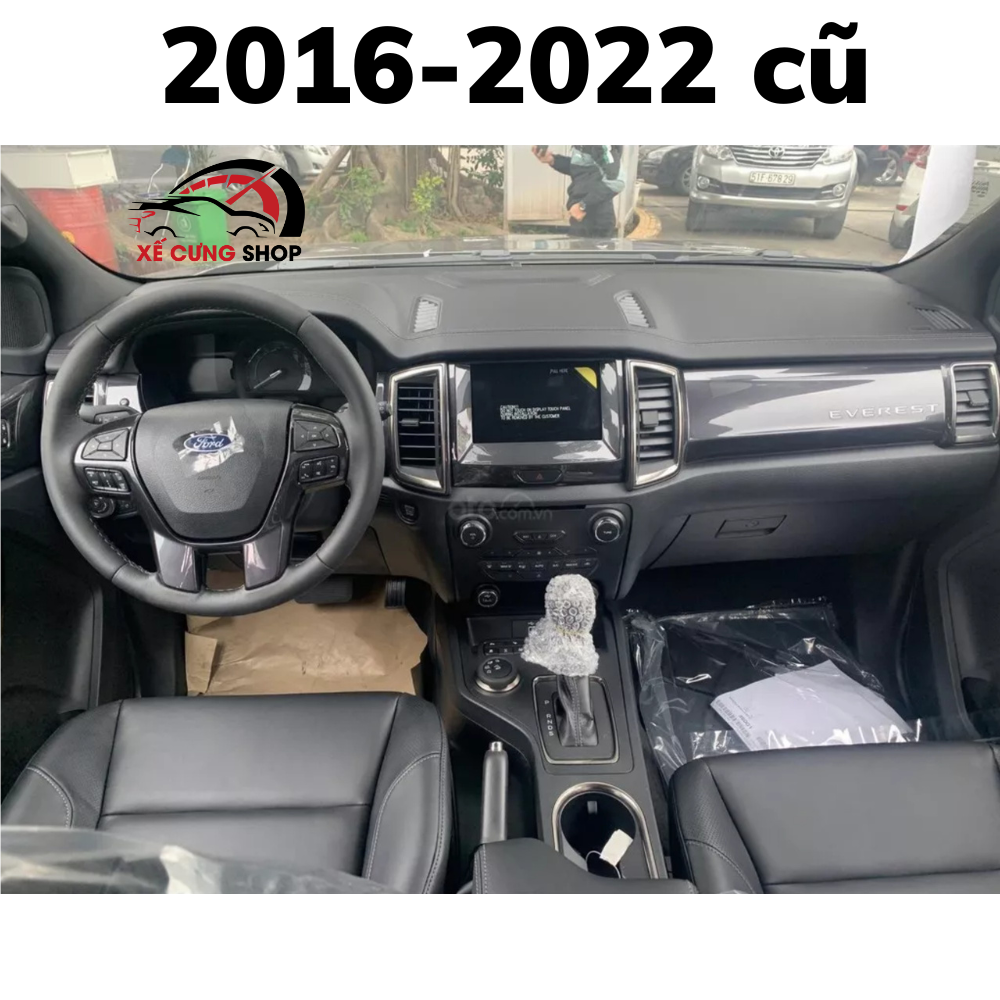 Thảm phủ taplo xe Ford Everest 2016-2023 form mới