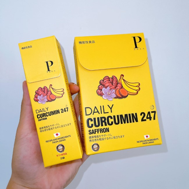 [Chính Hãng loại 1]Thạch Nghệ Saffron Vị Chuối 247 Nano Japan