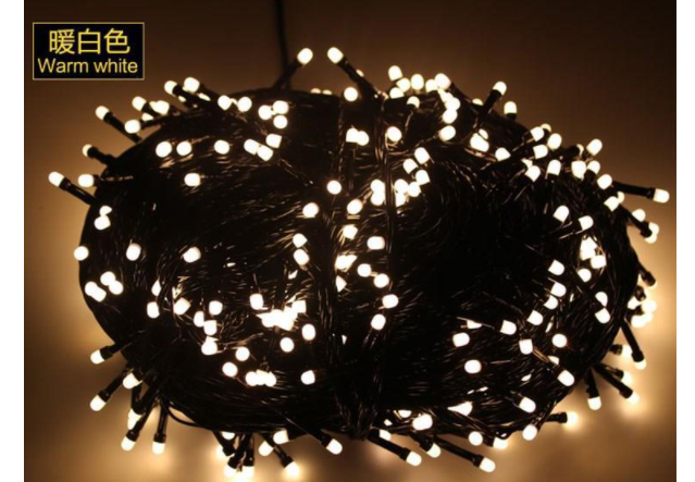 [GIÁ HỦY DIỆT] DÂY ĐÈN LED Q8 HẠT LED LỚN 40 MÉT 180 BÓNG LED