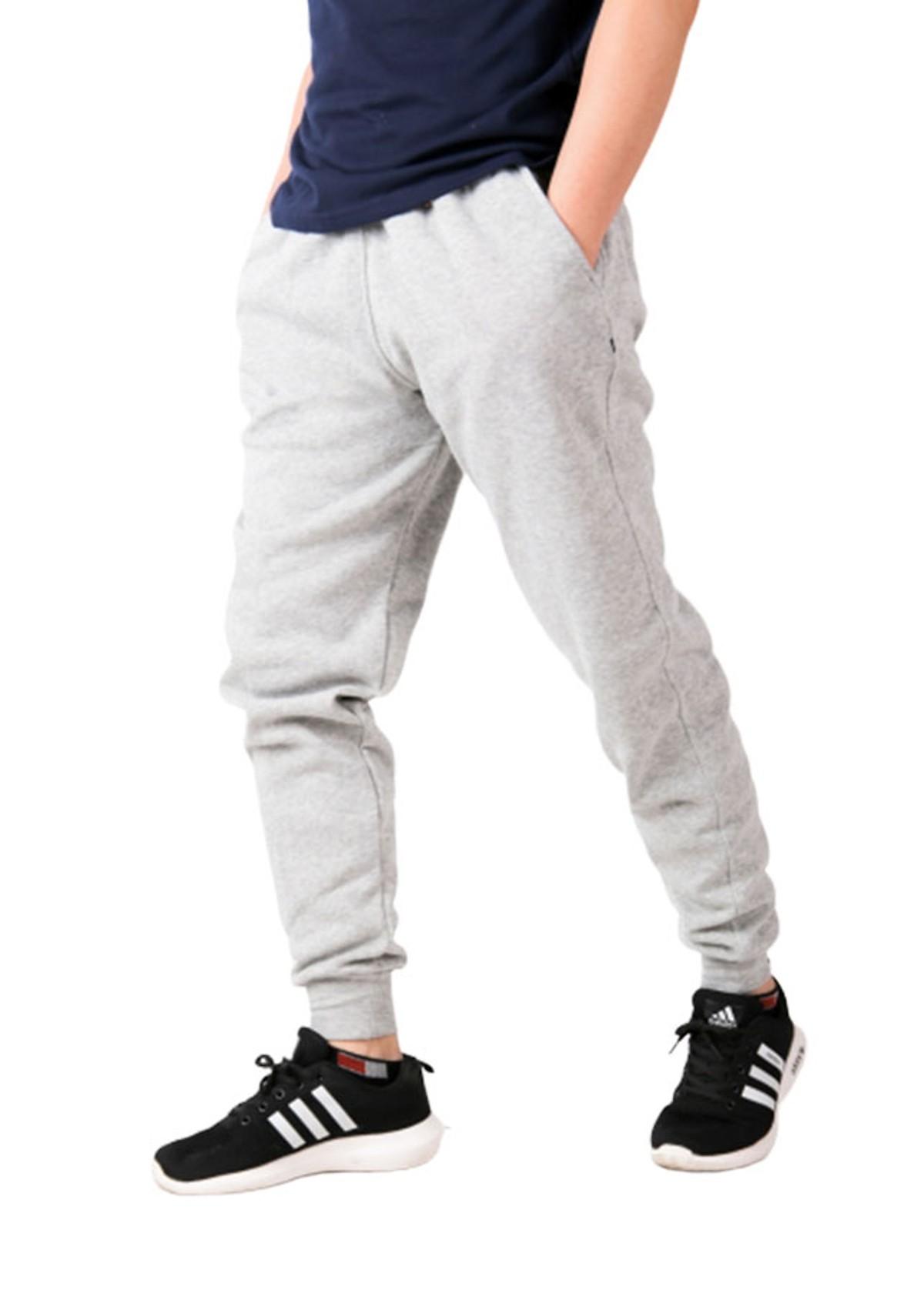 Quần nỉ jogger nam nữ dáng thể thao