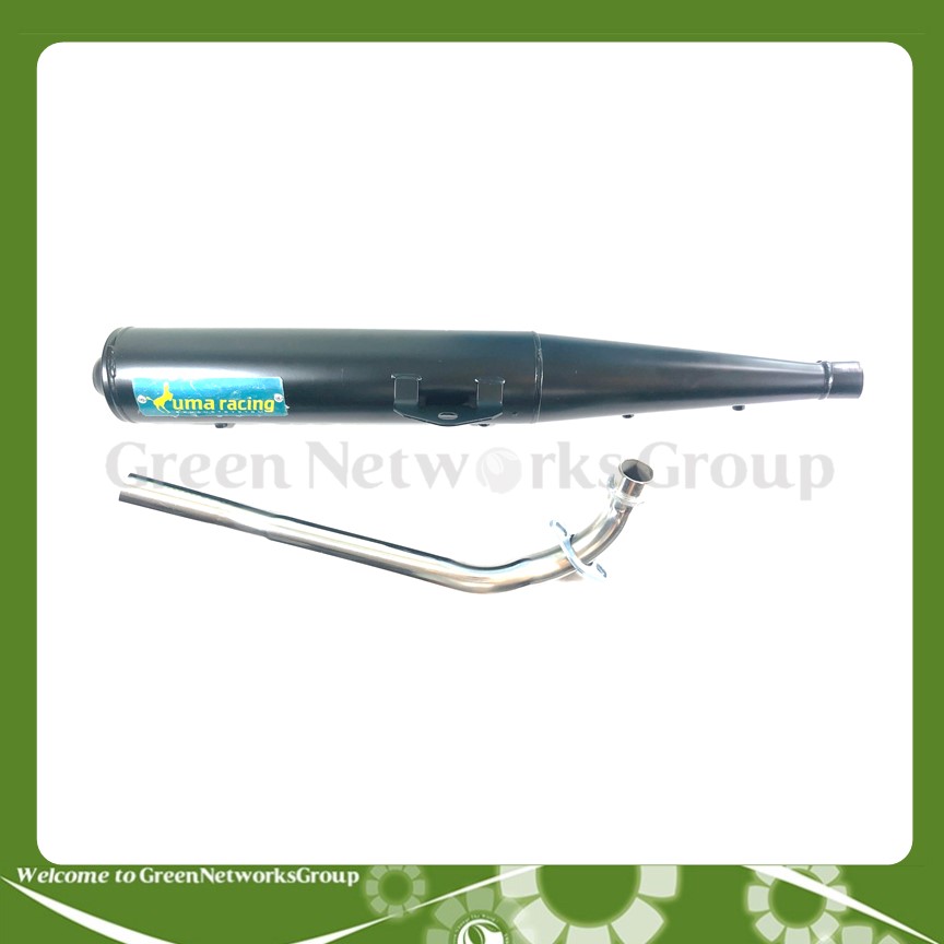 Pô Uma Racing + cổ pô Sirius Greennetworks