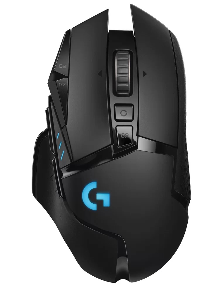 Lightspeed Logitech G502 wireless game Mouse-RGB lightsync 11 programmable button weight adjustable hyperfast Roller PC-authentic