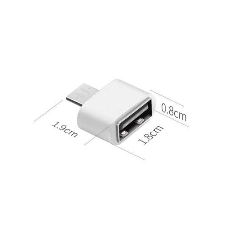 Đầu chuyển  USB 2.0 sang Micro USB (Đen)
