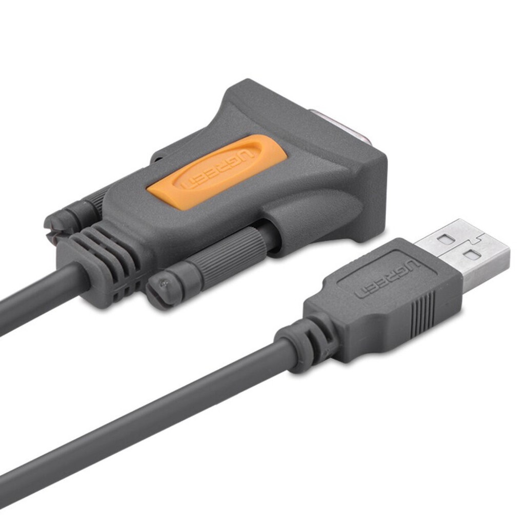 Cáp USB sang Com RS232 cổng âm Ugreen 20201 dài 1,5m